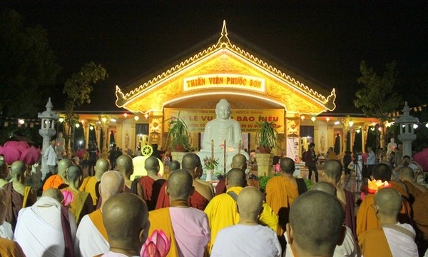 Đồng Nai: Đêm hội Vu Lan tại thiền viện Phước Sơn
