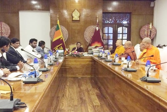 Tổng thống Sri Lanka họp báo về việc tổ chức Vesak LHQ năm 2017