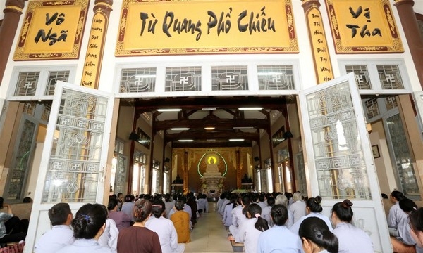 Tp.HCM: Lễ tổng kết khóa tu thiền chùa Từ Tân 2016