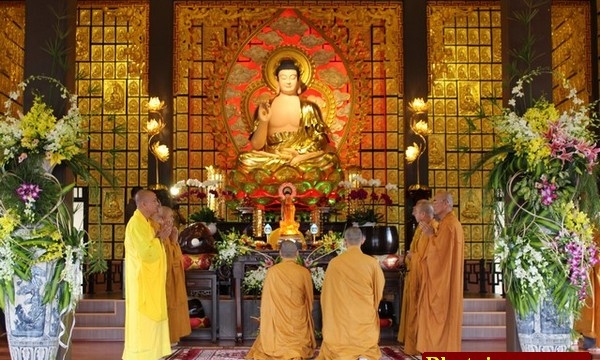 Quảng Nam: Lễ an vị tượng Phật; trao quà Tết