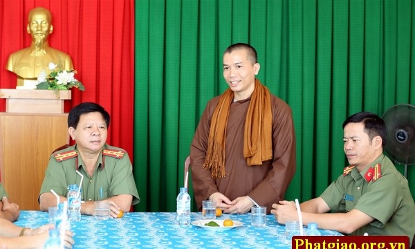 BRVT: Thiền tôn Phật Quang thăm chúc tết các chiến sĩ BĐBP 