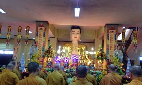 Tp.HCM: Lễ hoàn đàn Dược Sư tại chùa Phổ Quang