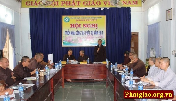 Quảng Nam: Ban HDPT PG tỉnh; PG Núi Thanh triển khai phật sự