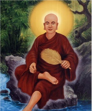 Tôn tượng Phật hoàng Trần Nhân Tông đã đến Nghĩa trang Quốc gia Trường Sơn