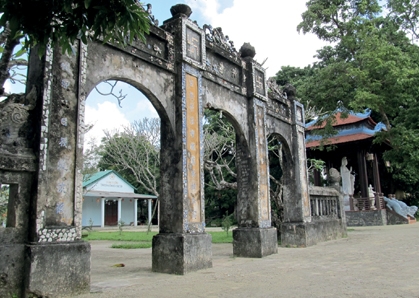 Chùa cổ Thiện Khánh ở làng Bác Vọng