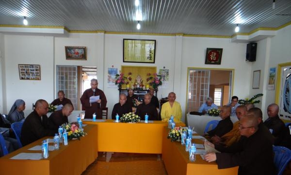 Lâm Đồng: BTS Phật giáo huyện Đức Trọng họp bàn triển khai Đại lễ Phật đản 