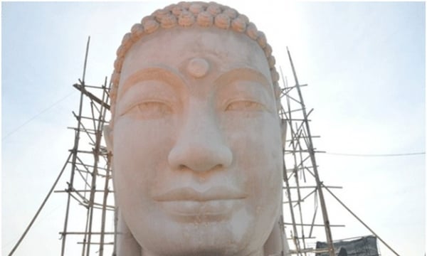 Vĩnh Phúc: Lễ Lạc thành đầu tượng Phật ”Quốc thái – Dân an - Phật đài”
