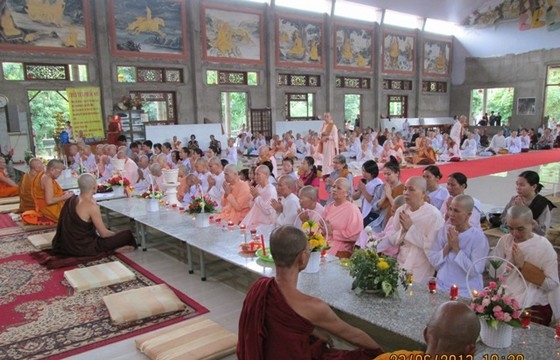 Đồng Nai: Xúc động hình ảnh lễ xuất gia gieo duyên tại thiền viện Phước Sơn