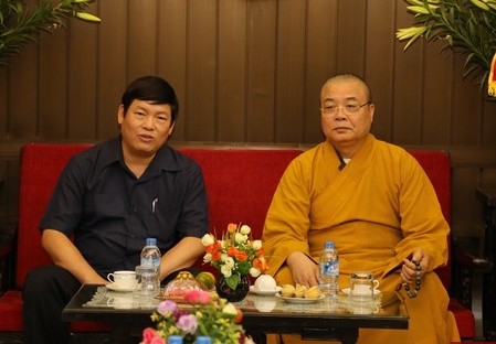 Hà Nội: Các cơ quan, tổ chức chúc mừng Phật đản tại chùa Quán Sứ