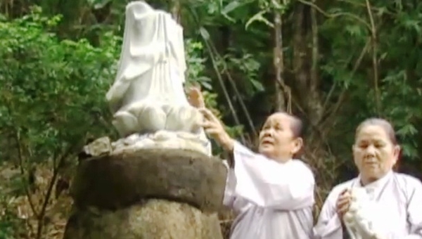 GHPGVN quan tâm đến thông tin về vụ việc đập phá tượng Phật ở khu du lịch núi Bà Rá - Bình Phước