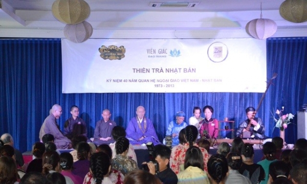 Thiền trà giao lưu Phật giáo Việt Nam - Nhật Bản