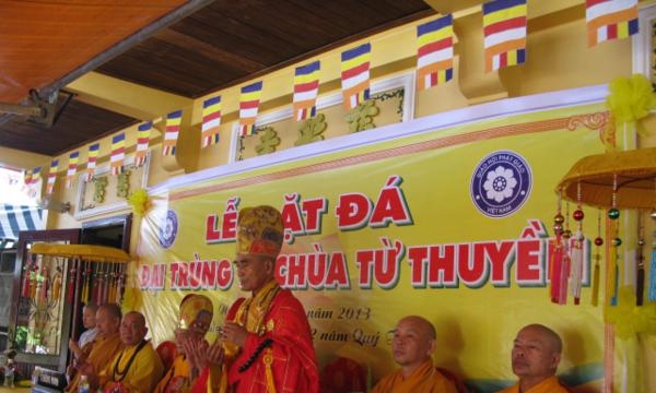 Lâm Đồng: Kêu gọi ủng hộ trùng tu chùa Từ Thuyền 

