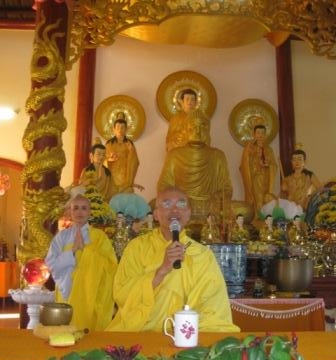 Lâm Đồng: Buổi thuyết giảng “Tự lực và tha lực trong pháp môn Tịnh độ” tại chùa Bửu Liên 