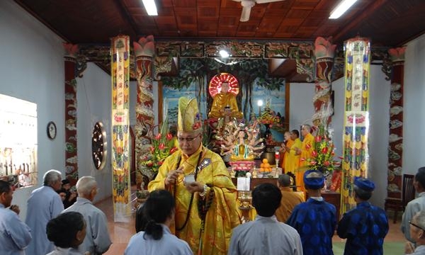 Lâm Đồng: Lễ Chẩn Tế Âm linh Cô hồn tại chùa Hội Phước 
