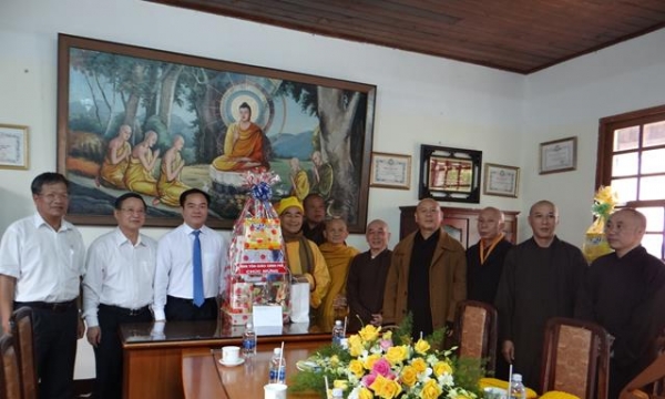 Lâm Đồng: Đoàn công tác Ban Tôn giáo Chính phủ thăm BTS PG tỉnh 