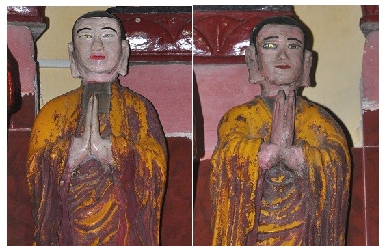 Chuyện hai pho tượng cổ bất động trong ngôi chùa quê… 