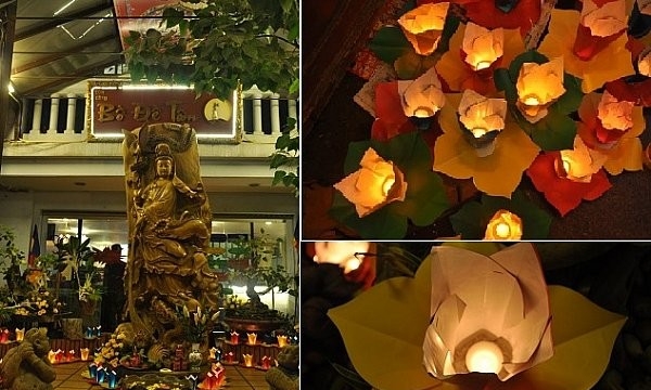 Đêm “Hoa đăng Bồ Đề Tâm” kính mừng đức Phật A Di Đà