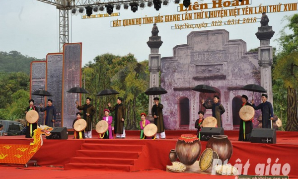 Bắc Giang: Liên hoan hát quan họ Lần thứ 5