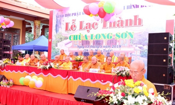 Bình Dương: Lễ Lạc thành chùa Long Sơn