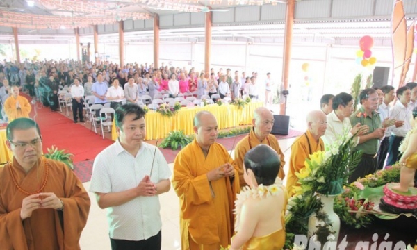 Thái Bình: Nhiều hoạt động kính mừng Đại lễ Phật Đản PL.2562