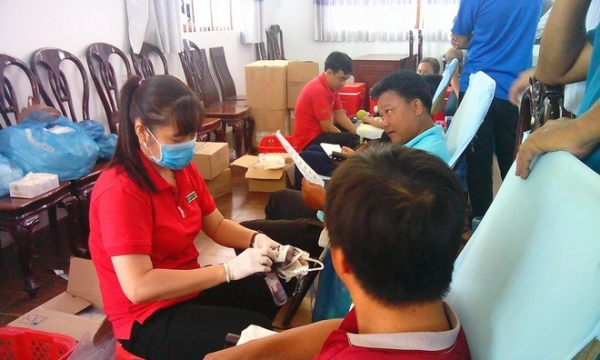 Sóc Trăng: 131 người hiến máu tình nguyện