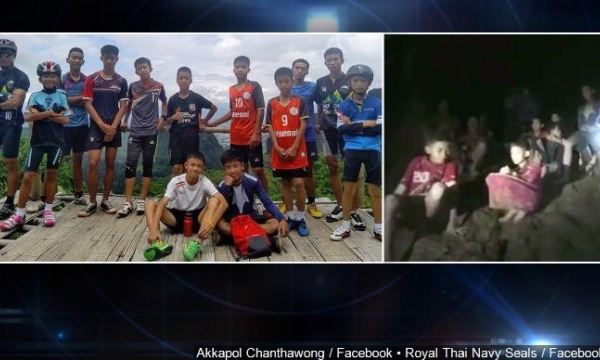 Đội bóng Heo rừng Thái Lan thoát nạn nhờ 'thực hành thiền định'