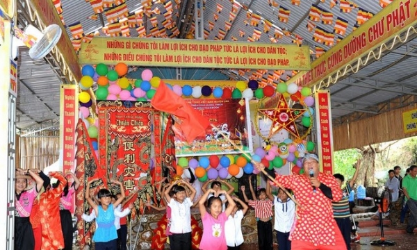 Đắk Lắk: Chùa Quảng Trạch tổ chức Tết 'Trung thu cho em'
