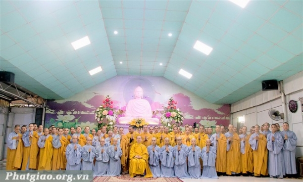 BRVT: Lễ thế phát xuất gia tại Thiền Tôn Phật Quang 