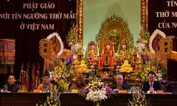 Ấn tượng hội thảo về Phật giáo với tín ngưỡng thờ Mẫu ở Việt Nam