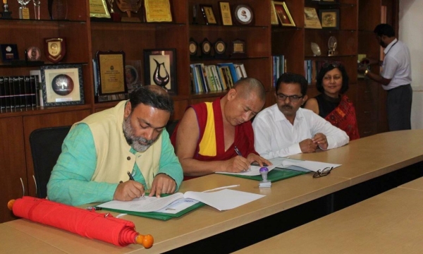 Tu viện Drepung Loseling và Đại học Goa University cam kết thúc đẩy nghiên cứu học thuật về Phật giáo