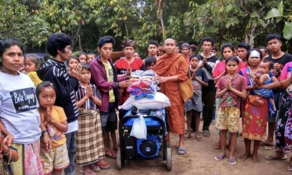 Indonesia: Tổ chức Phật giáo KMJ Cứu trợ Thiên tại tại đảo Lombok