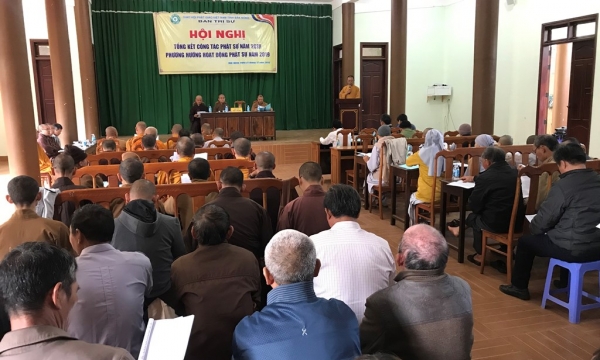 Phật giáo tỉnh Đắk Nông tổng kết công tác Phật sự 2018