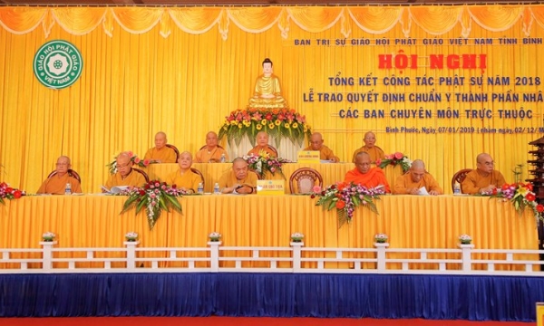 Lễ tổng kết Phật sự tại Bình Phước