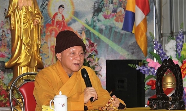 HT.Thích Gia Quang thuyết giảng tại chùa Lang Đạo, Tuyên Quang