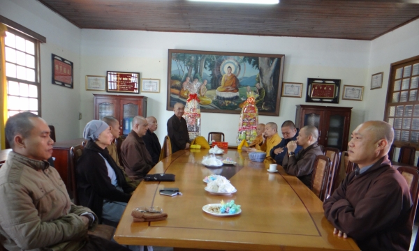 Phiên họp đầu năm và khánh tuế chư tôn giáo phẩm tại Lâm Đồng