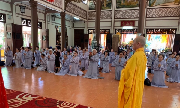 Hoàn mãn pháp hội Dược Sư Thất Châu tại chùa Long Sơn, Khánh Hòa