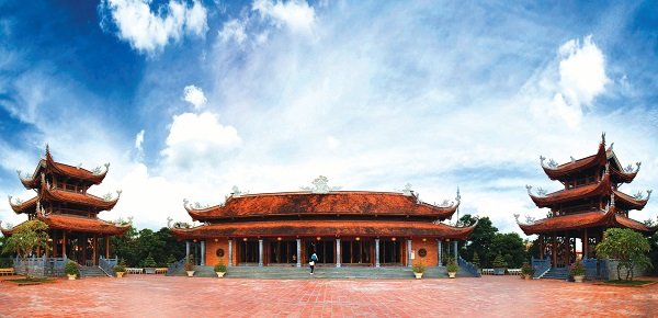 Nét đặc sắc trong khối kiến trúc nhà tổ ở Thiền viện Trúc Lâm Phương Nam
