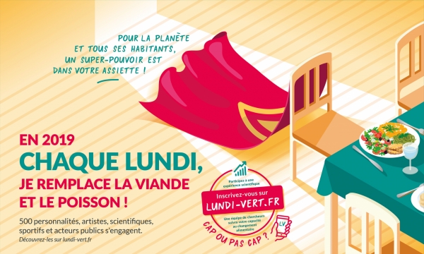 500 nhân vật công khai khởi động chiến dịch ngày ăn chay tại Pháp 