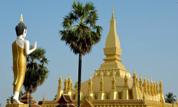 Đại Bảo Tháp Pha That Luang - Biểu tượng chùa Vàng của nước Lào