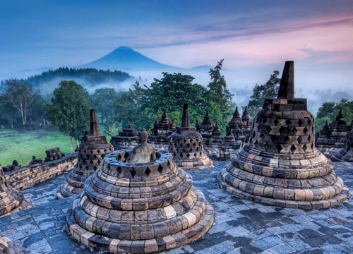 Vẻ đẹp tinh xảo của Đền Borobudur, kỳ quan Phật giáo lớn nhất thế giới
