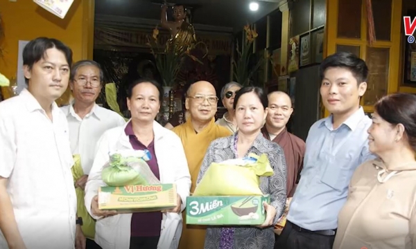 Ban trị sự Giáo hội Phật giáo quận Bình Thạnh làm dân vận