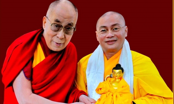 Nhân duyên khi Ngài Dalai Lama tặng tượng Phật tới Thượng tọa Thích Minh Hiền