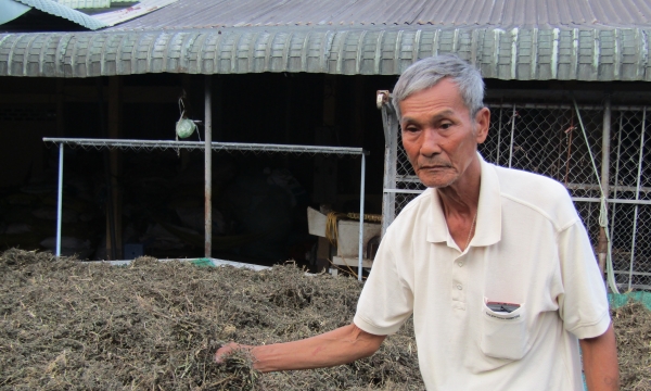 Đâu có gì để kể về mình của một lão nông làm việc thiện nguyện chùa Phước An