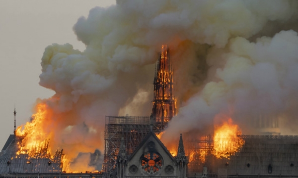 Chùa cổ Horyuji Nhật Bản phòng ngừa hỏa hoạn sau vụ cháy Nhà thờ Đức Bà Paris