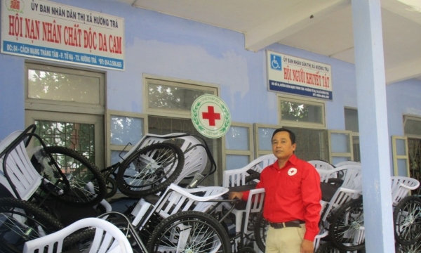 Chủ tịch Hội Chữ thập đỏ thị xã Hương Trà đã 50 lần hiến máu cứu người