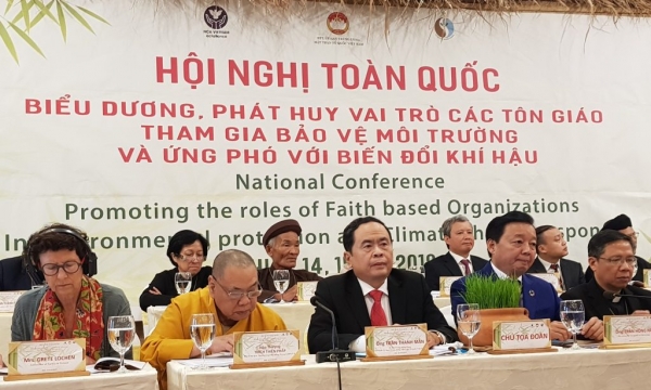 Giáo hội Phật giáo Việt Nam: Cùng nhau cam kết bảo vệ môi trường bền vững