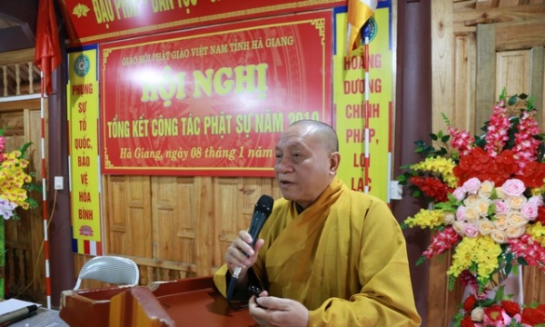 Hà Giang: Tổng kết Phật sự năm 2019 và triển khai hoạt động năm 2020