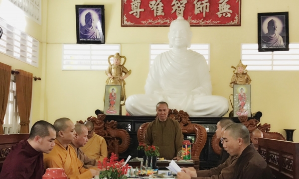 Phân ban Thanh thiếu nhi Phật tử TƯ và Phân ban Hoằng pháp Thanh thiếu niên TƯ tổng kết công tác Phật sự 2019