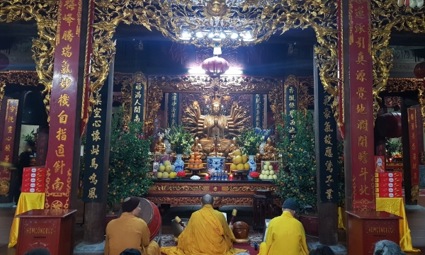 Lễ Thượng nguyên – Cầu Quốc thái Dân an tại chùa Liên Phái