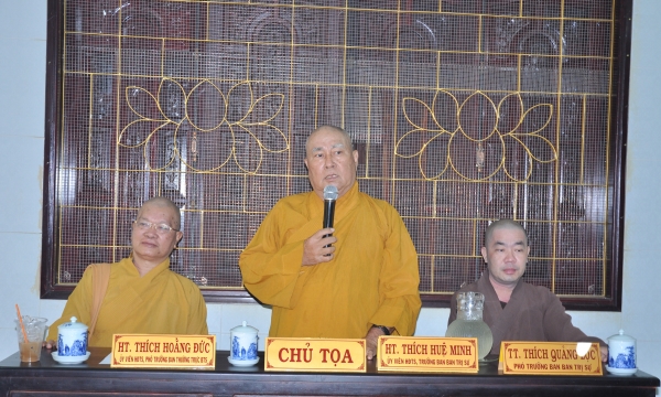 Phật giáo tỉnh Tiền Giang họp phiên đầu tiên năm 2020